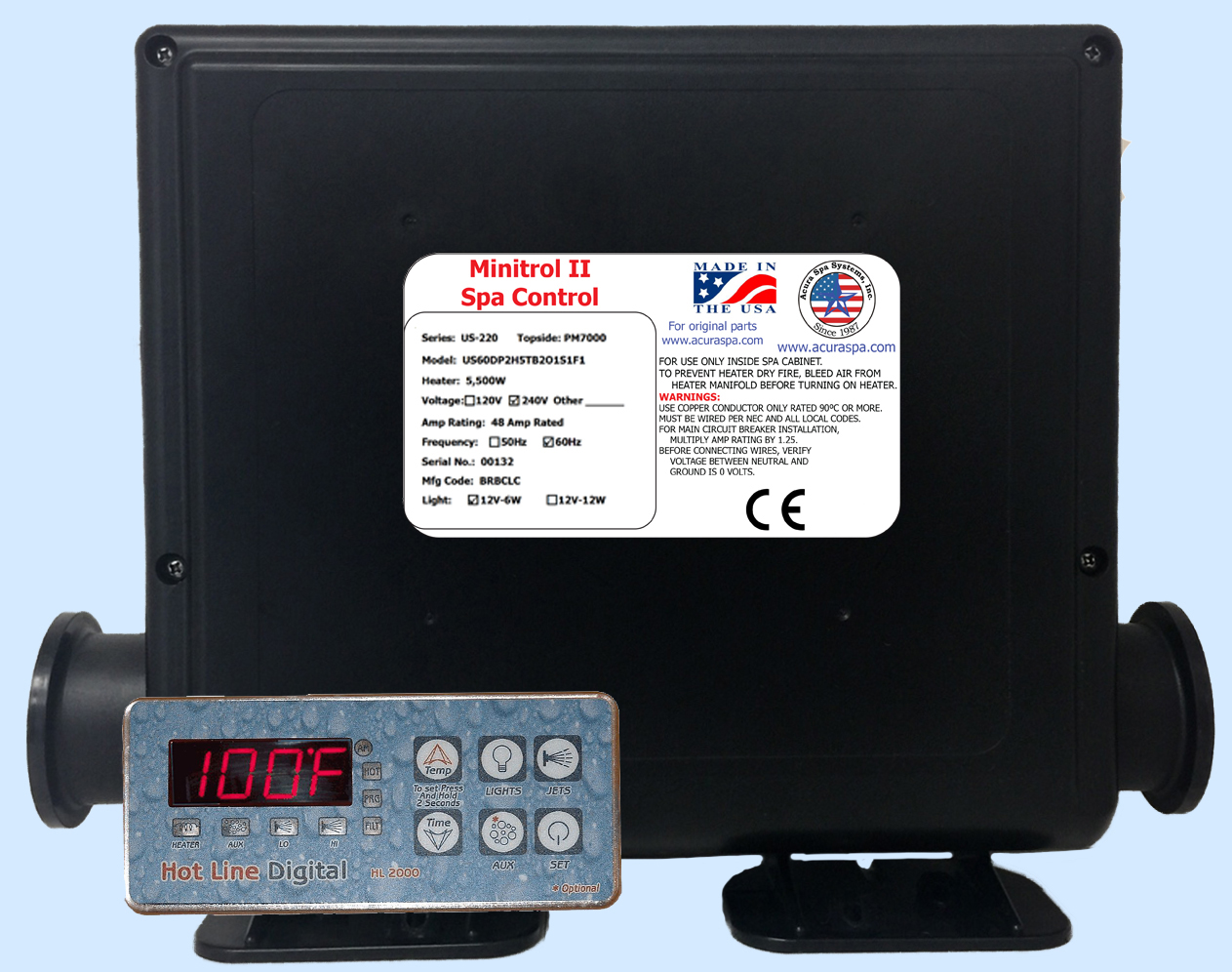 Minitrol II Digital Spa Controller