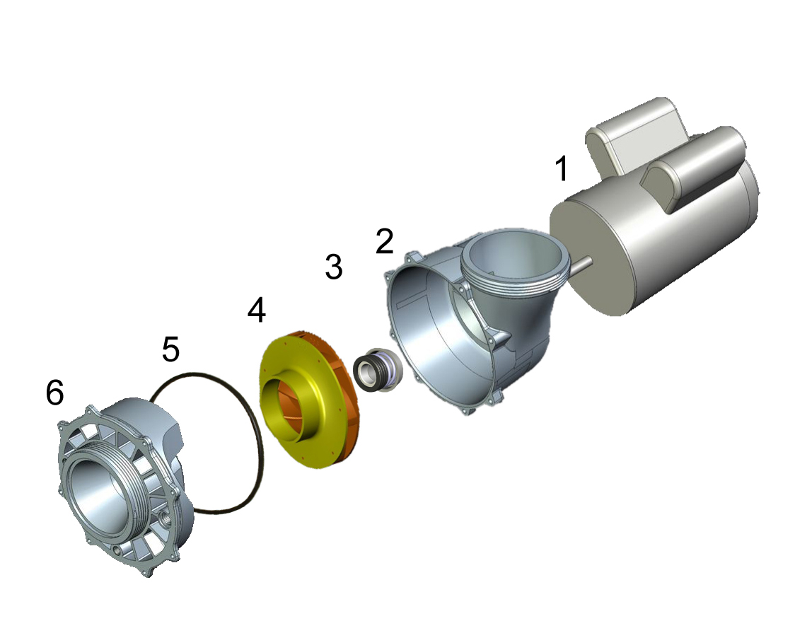 Megaflow Exploded View